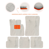 Premium Sheepskin Floor Mats for Ferrari 296 GTS (2022-2025)