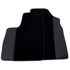 Black Floor Mats for Bentley Bentayga (2015-2023) with Black Leather