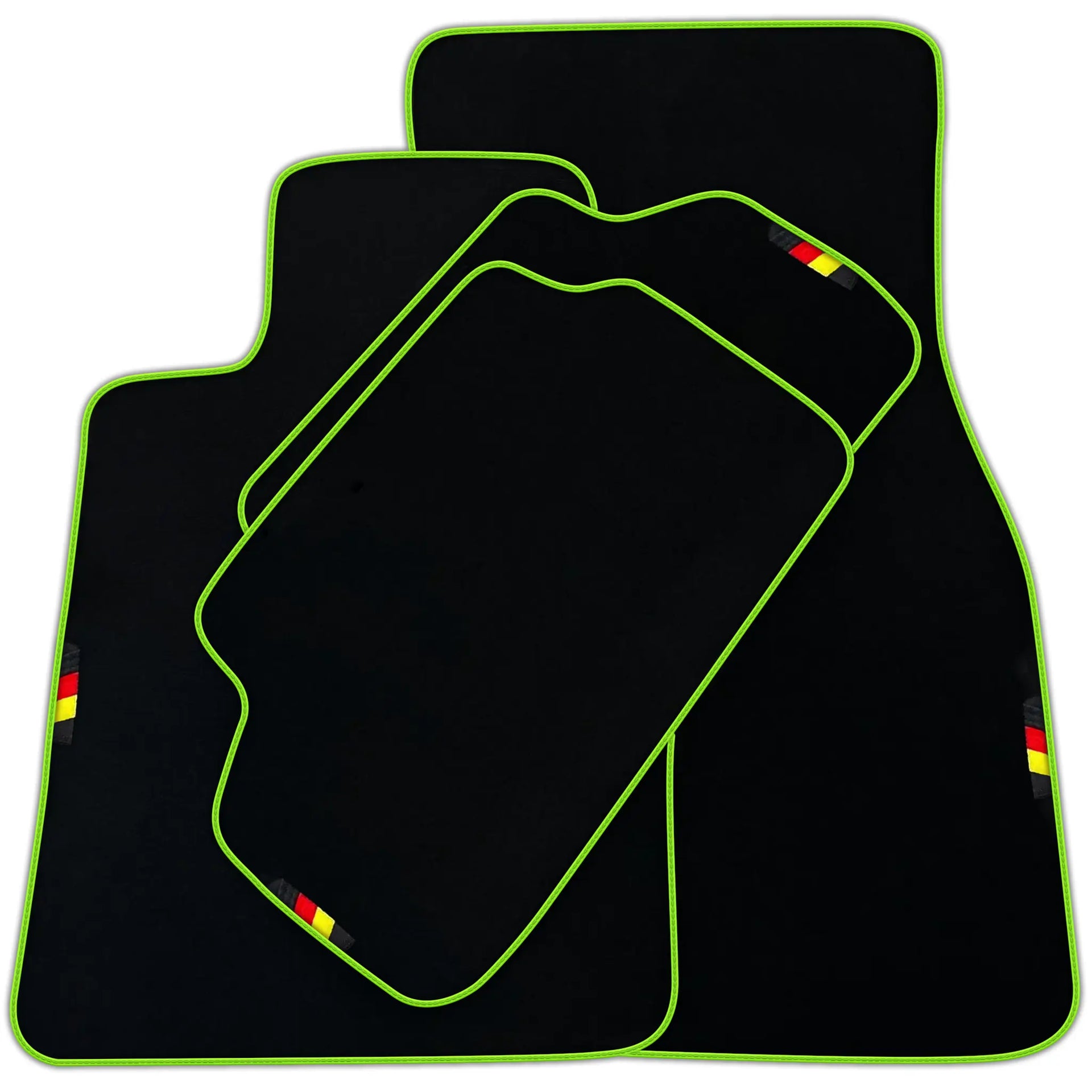 Black Floor Mats For BMW 1 Series F20 Germany Edition | Various Trim Colors