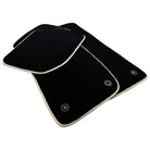 Black Floor Mats For Bentley Continental GTC Convertible (2018–2023) - AutoWin