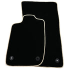 Black Floor Mats For Bentley Continental GTC Convertible (2018–2023) - AutoWin