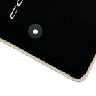 Black Floor Mats For Chevrolet Corvette C8 (2020-2024) - AutoWin