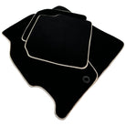 Black Floor Mats For Honda Accord (1990-1993) - AutoWin