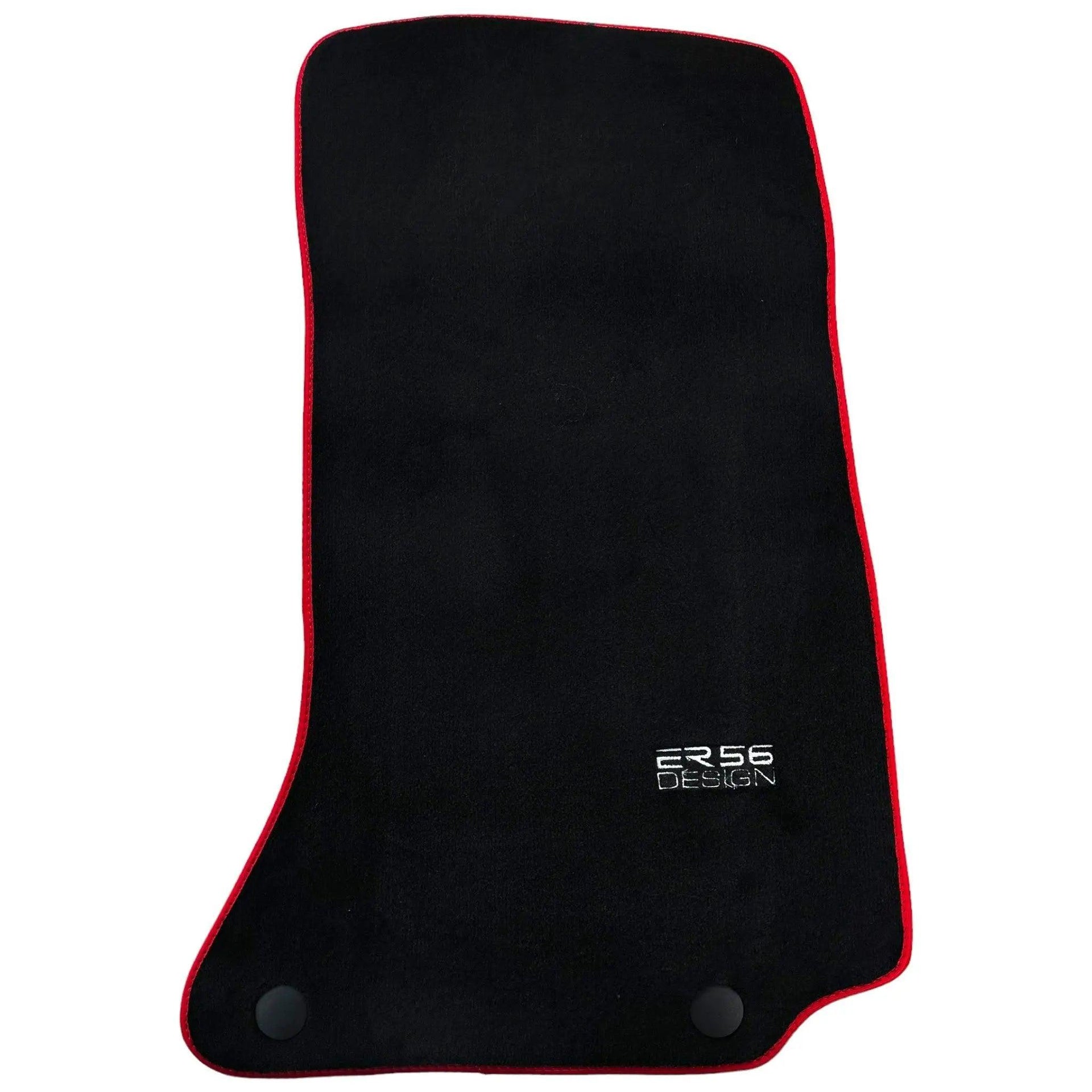 Black Floor Mats For Mercedes-Benz C Class W206 (2021-2023) ER56 Design - AutoWin