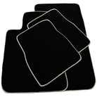 Black Floor Mats for BMW 3 Series E30 2-doors Coupe (1982–1994) - AutoWin