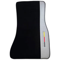 Black Floor Mats for BMW G61 (2023-2026) Touring with Gray Leather