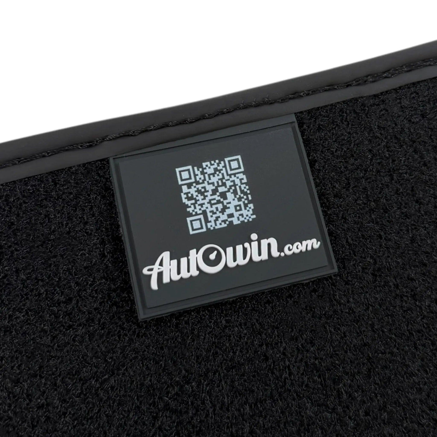 Black Floor Mats for BMW U06 (2022-2026) with Green Leather ER56 Performance