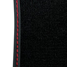 Black Floor Mats for Mercedes-Benz G Class W643/W464 (2021-2024) with Carbon Fiber Borders | 900 Rocket - AutoWin