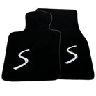 Black Floor Mats for Mini Cabrio R52 Convertible (2004-2009) - AutoWin