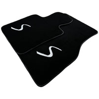Black Floor Mats for Mini Clubman F54 (2019-2023) - AutoWin