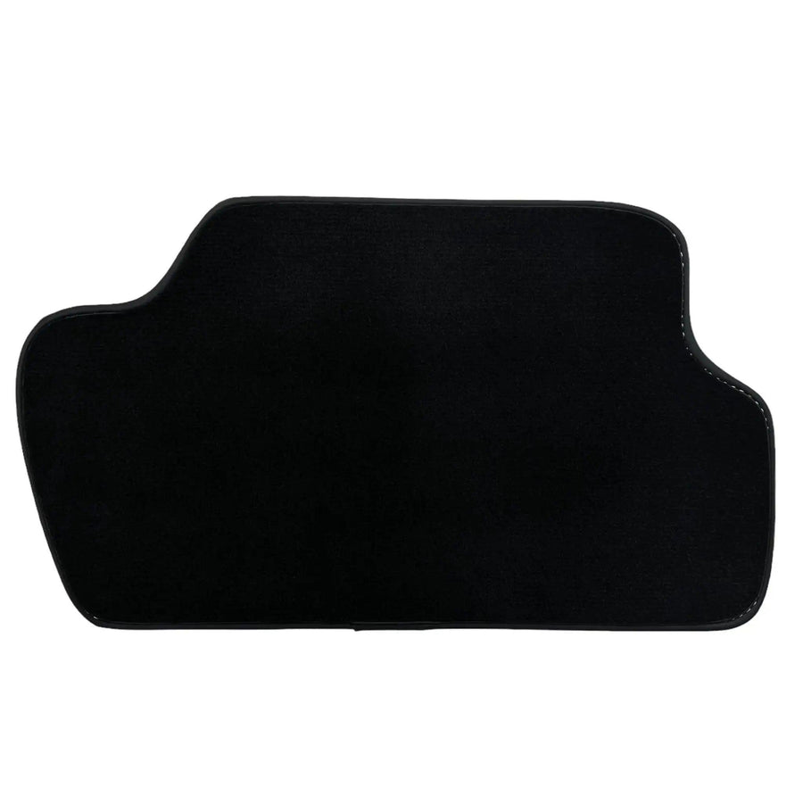 Black Floor Mats for Mini Countryman R60 (2010-2017) with Leather - AutoWin