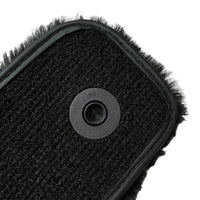 Black Sheepskin Floor Mats For Mercedes Benz B-Class W246 (2011-2019) | ER56 Design - AutoWin