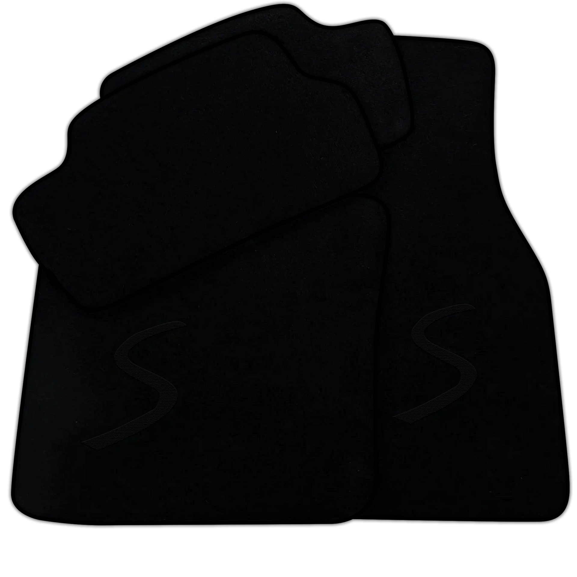 Black Floor Mats for Mini Cooper/One R50 (2001-2007)