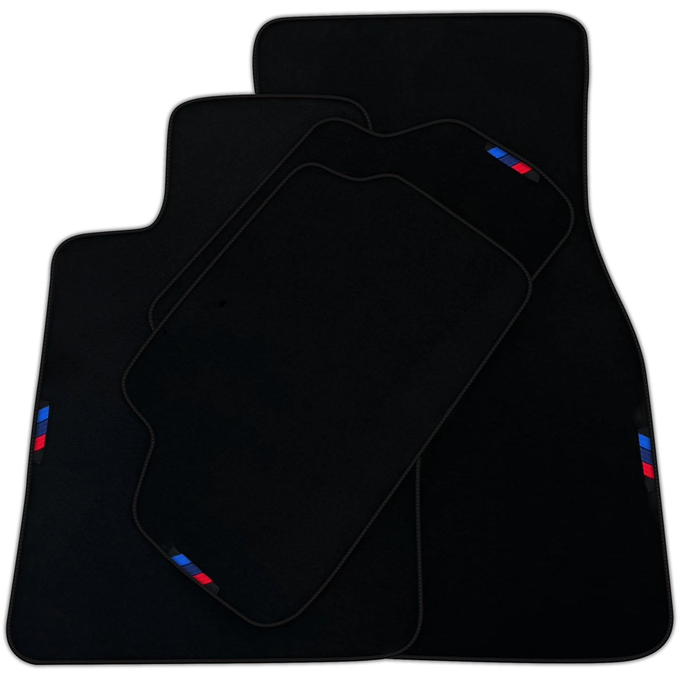Black Mats For BMW Gran Tourer F46 (2015-2022) 5 Seats | Black Trim | Various Trim Colors