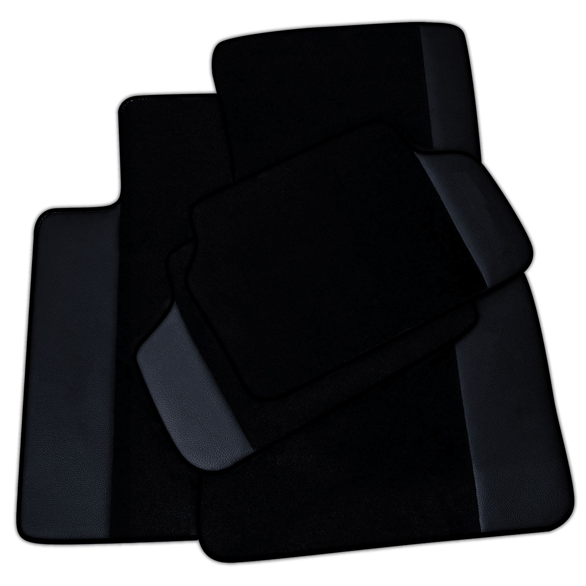 Black Floor Mats for BMW 2 Series F74 Gran Coupe (2025-2026) with Leather | Various Trim Colors