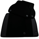 Customizable Black Floor Mats for Audi A6 - C5 Sedan Facelift (2002-2004)