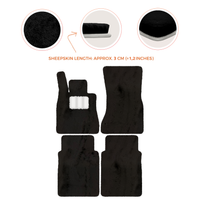 Luxury Sheepskin Floor Mats for Mercedes-Benz G-Class W463 (2018-2023)