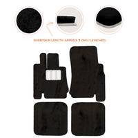 Premium Luxurious Sheepskin Floor Mats for Bentley Arnage (1998-2009)