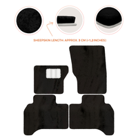 Premium Sheepskin Floor Mats for Range Rover Vehicles (2012-2022)