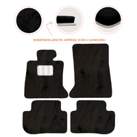 Premium Sheepskin Floor Mats for Rolls-Royce RR2 Dawn (2015-2023)