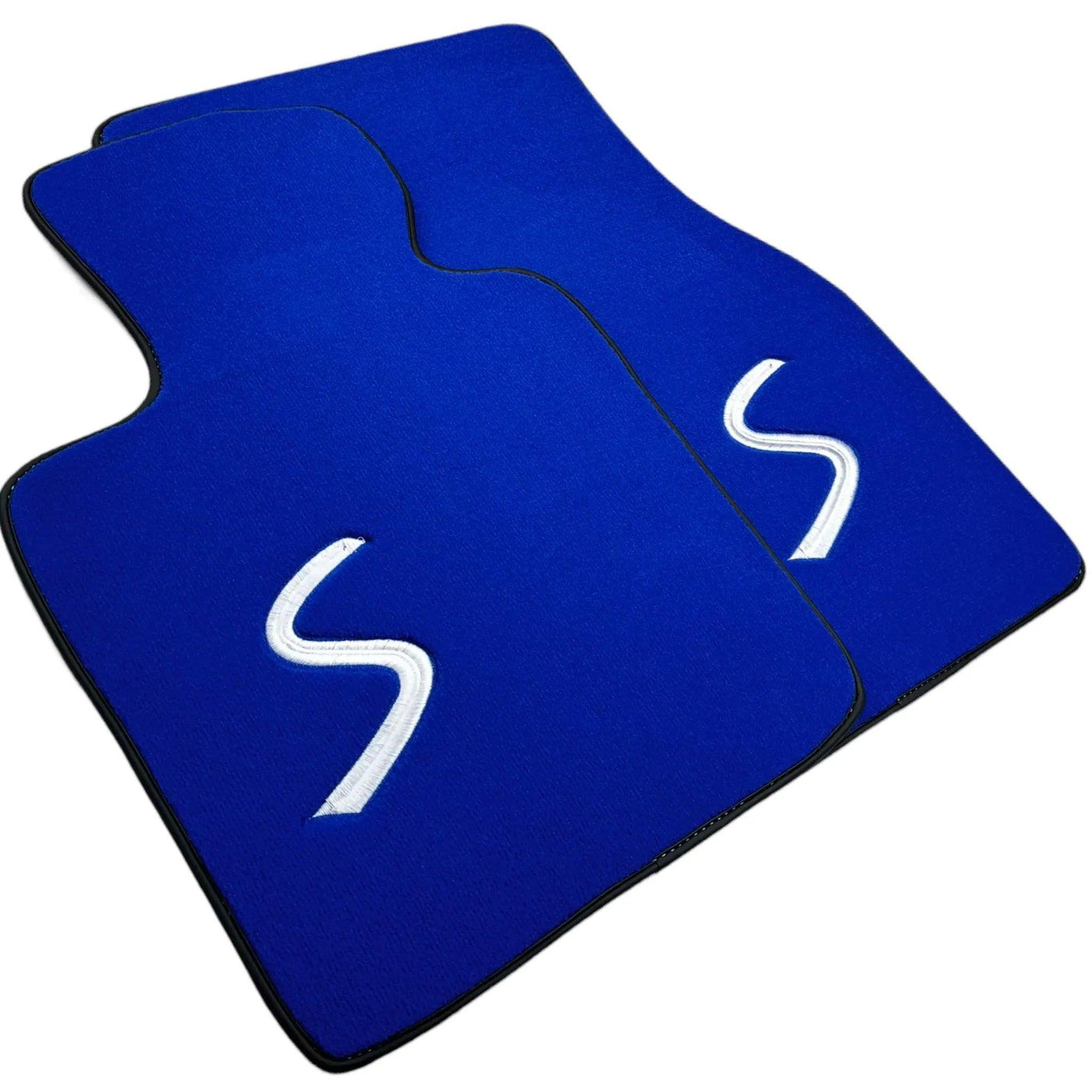 Blue Floor Mats for Mini Cabrio R52 Convertible (2004-2009) - AutoWin
