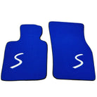 Blue Floor Mats for Mini Countryman F60 Hybrid (2020-2023) - AutoWin
