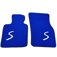 Blue Floor Mats for Mini Countryman F60 Hybrid (2020-2023) - AutoWin