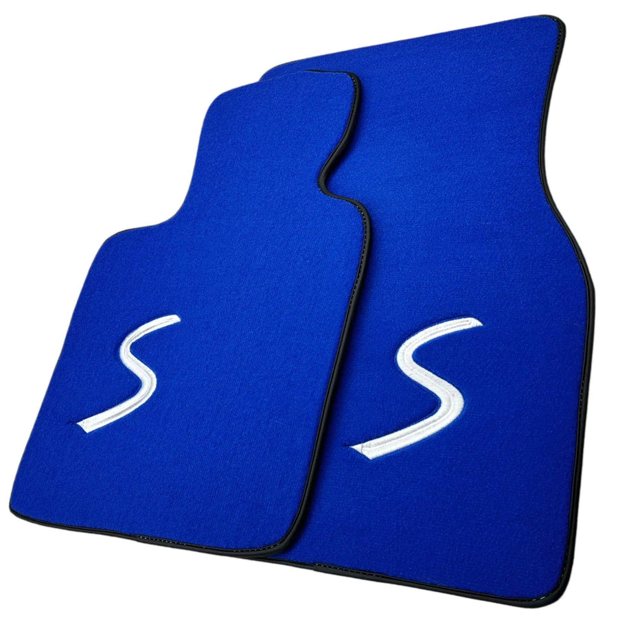 Blue Floor Mats for Mini Countryman R60 (2010-2017) - AutoWin