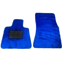 Blue Sheepskin Floor Mats for Rolls-Royce Phantom VIII (2017-2024) - AutoWin