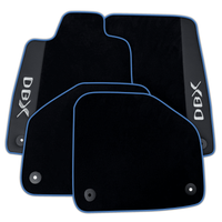 Black Floor Mats for Aston Martin DBX707 (2022-2026) SUV707 (2022-2026) SUV with Leather