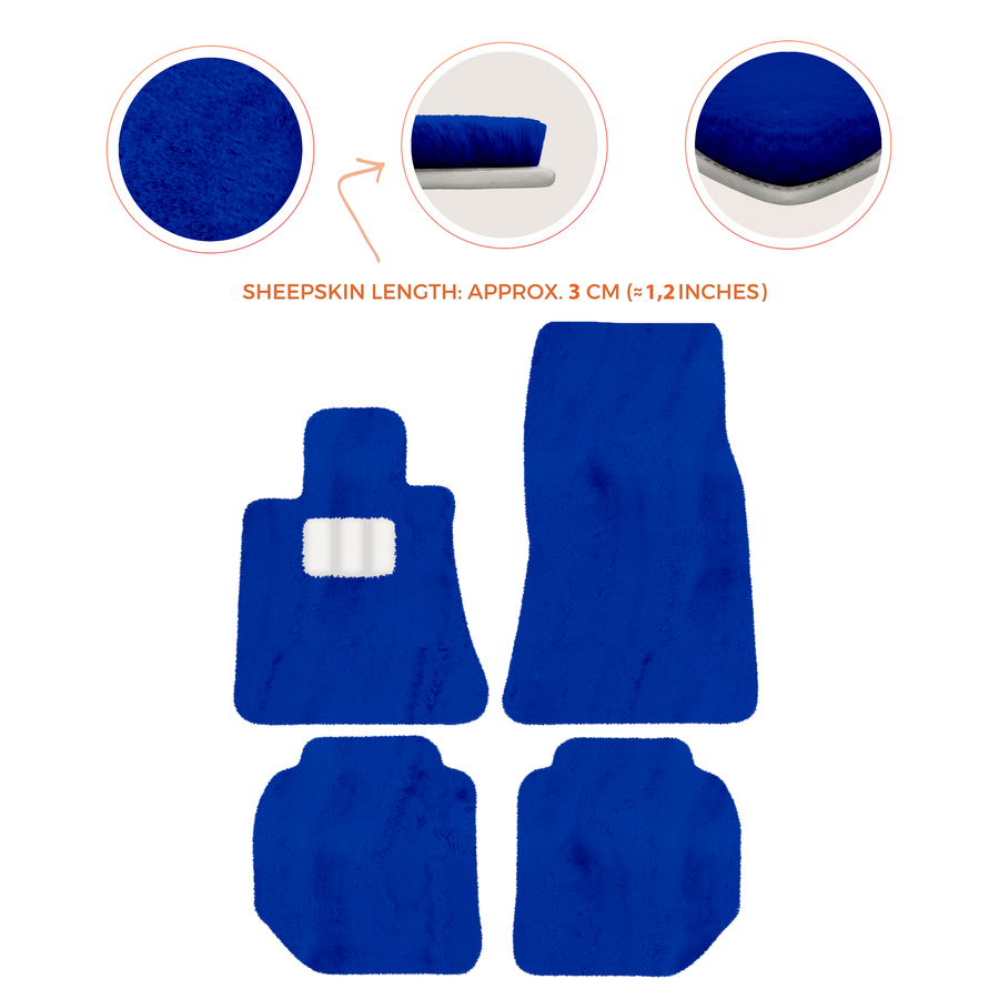 Luxury Sheepskin Floor Mats for Rolls-Royce Ghost Series I (2010-2014)