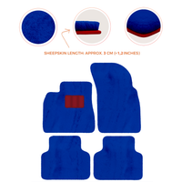 Premium Luxury Sheepskin Floor Mats for Bentley Bentayga 2015-2023