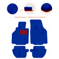 Premium Luxury Sheepskin Floor Mats for Ferrari Roma (2021-2024)