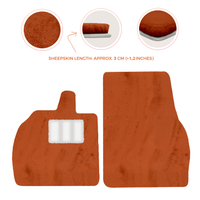 Luxury Sheepskin Floor Mats for Lamborghini Revuelto 2024-2025