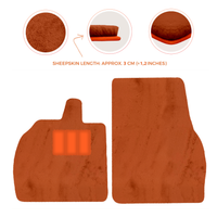 Luxury Sheepskin Floor Mats for Lamborghini Revuelto 2024-2025