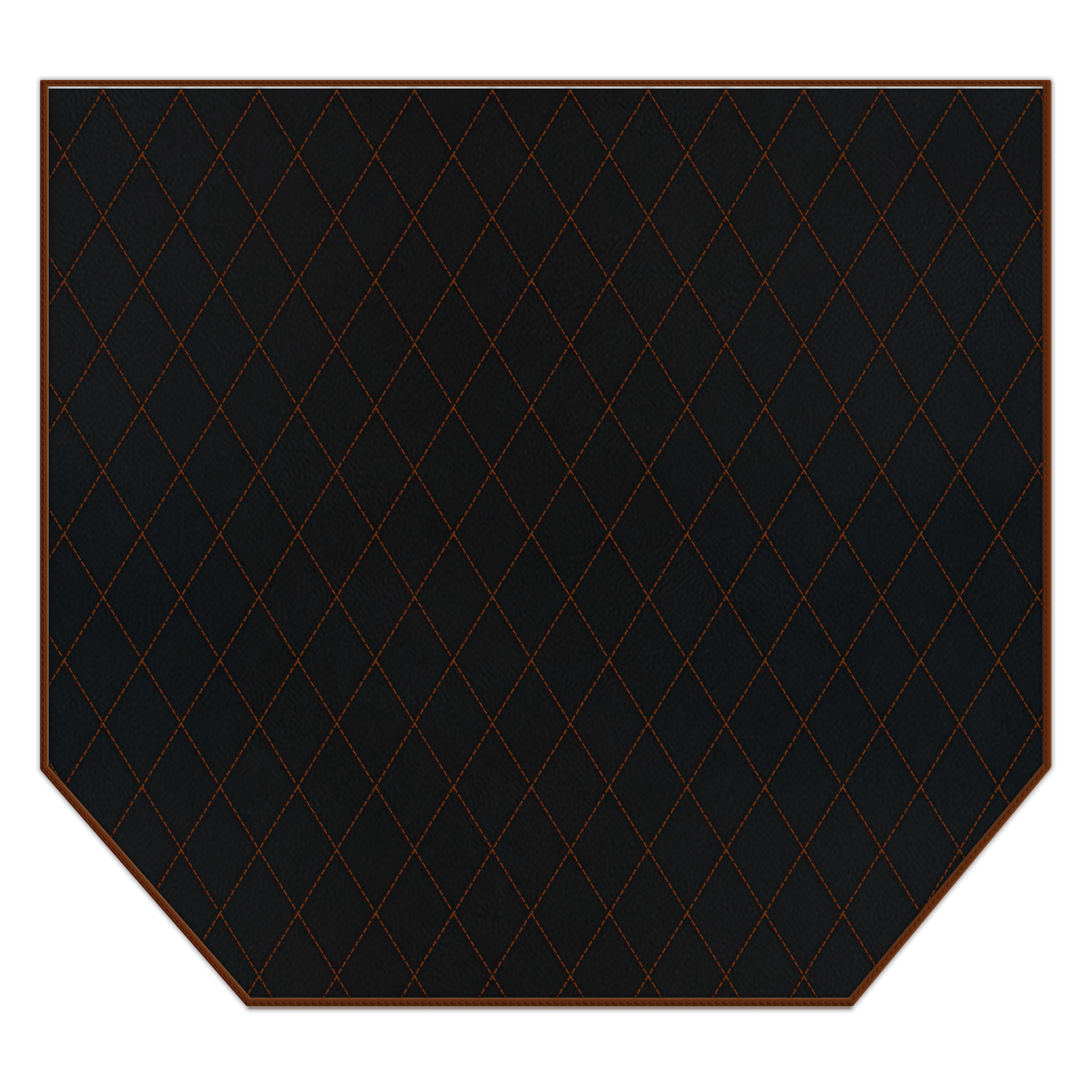 Black Floor Mats For Ferrari 360 Modena 1999-2005 With Red Alcantara Leather - AutoWin