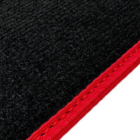 Black Floor Mats Red Trim for Pontiac FireBird (1993-2002) Trans Am - AutoWin