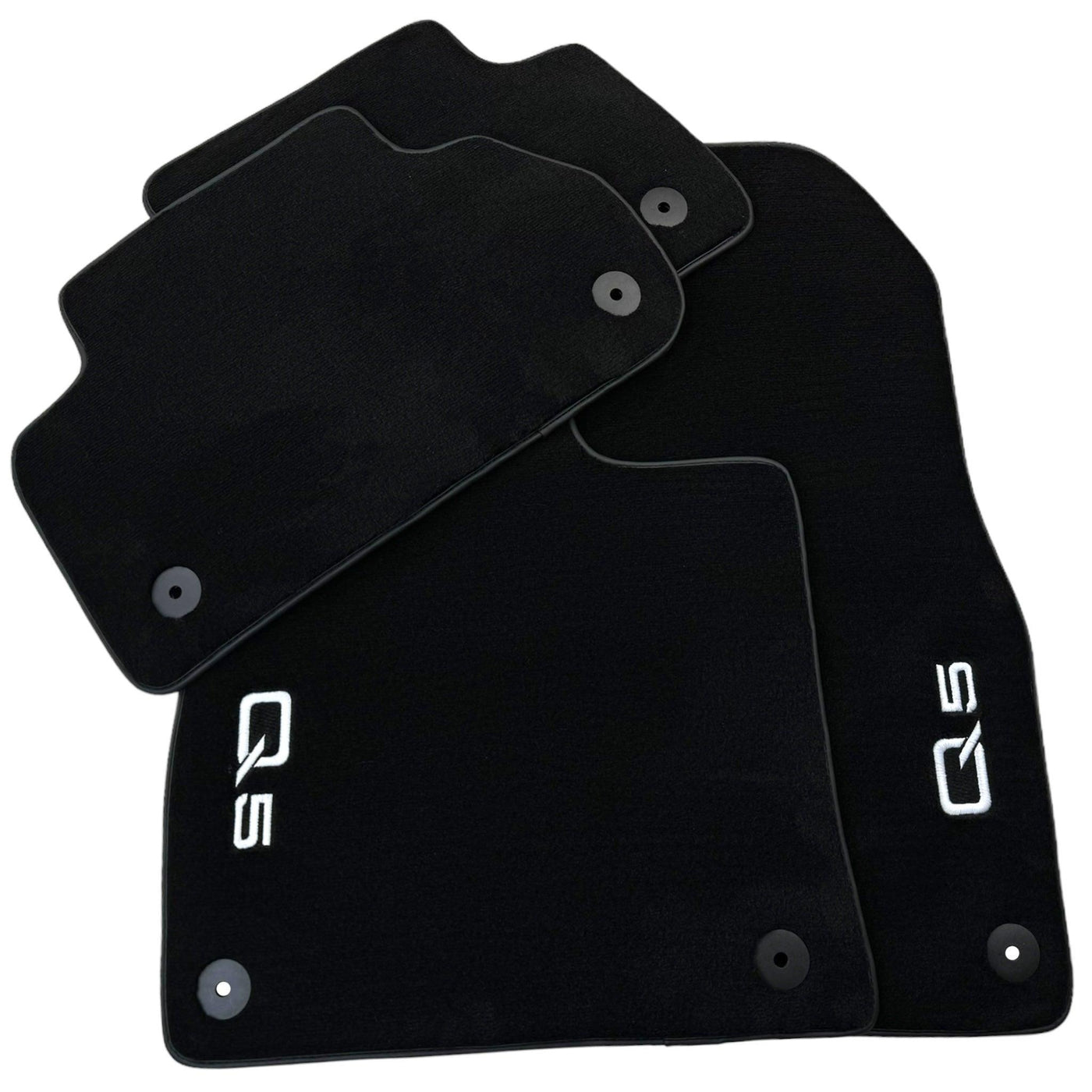 Black Floor Mats for Audi Q5 8R (2008-2017) - AutoWin