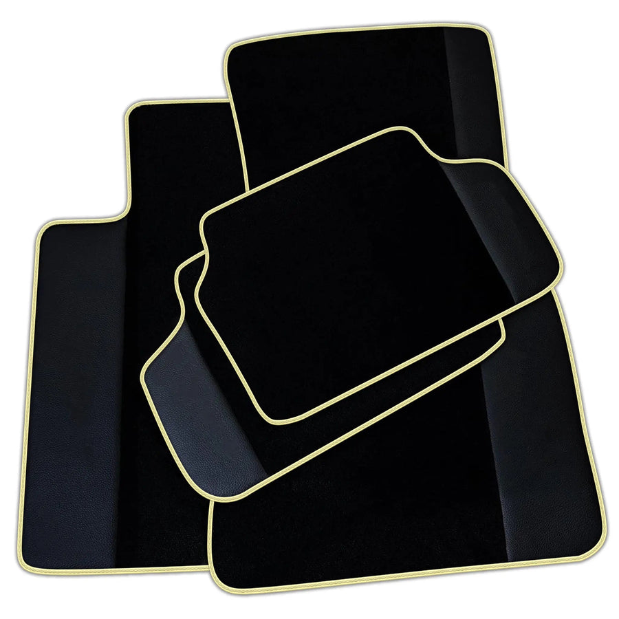 Customizable Black Mats For BMW G60 (2023-2026) Sedan With Leather