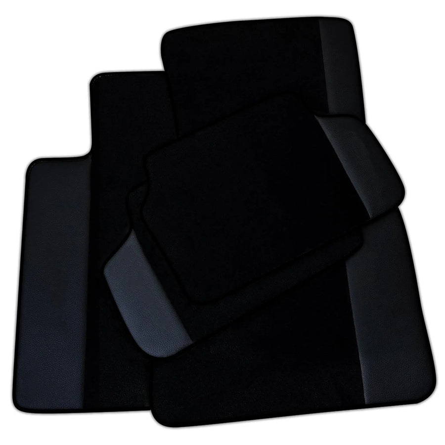 Customizable Black Mats For BMW G60 (2023-2026) Sedan With Leather
