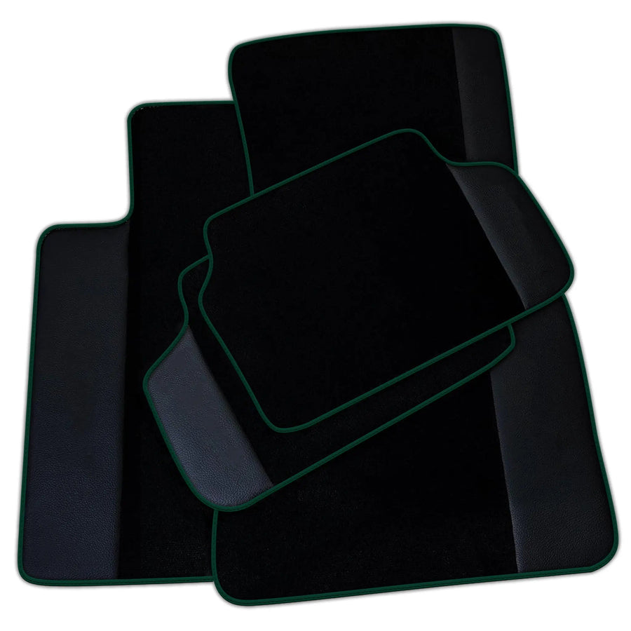 Customizable Black Mats For BMW G60 (2023-2026) Sedan With Leather