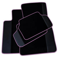 Customizable Black Mats For BMW G60 (2023-2026) Sedan With Leather