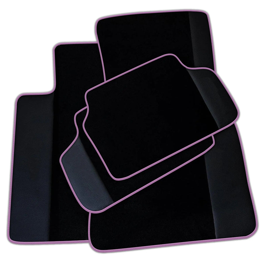 Customizable Black Mats For BMW G60 (2023-2026) Sedan With Leather
