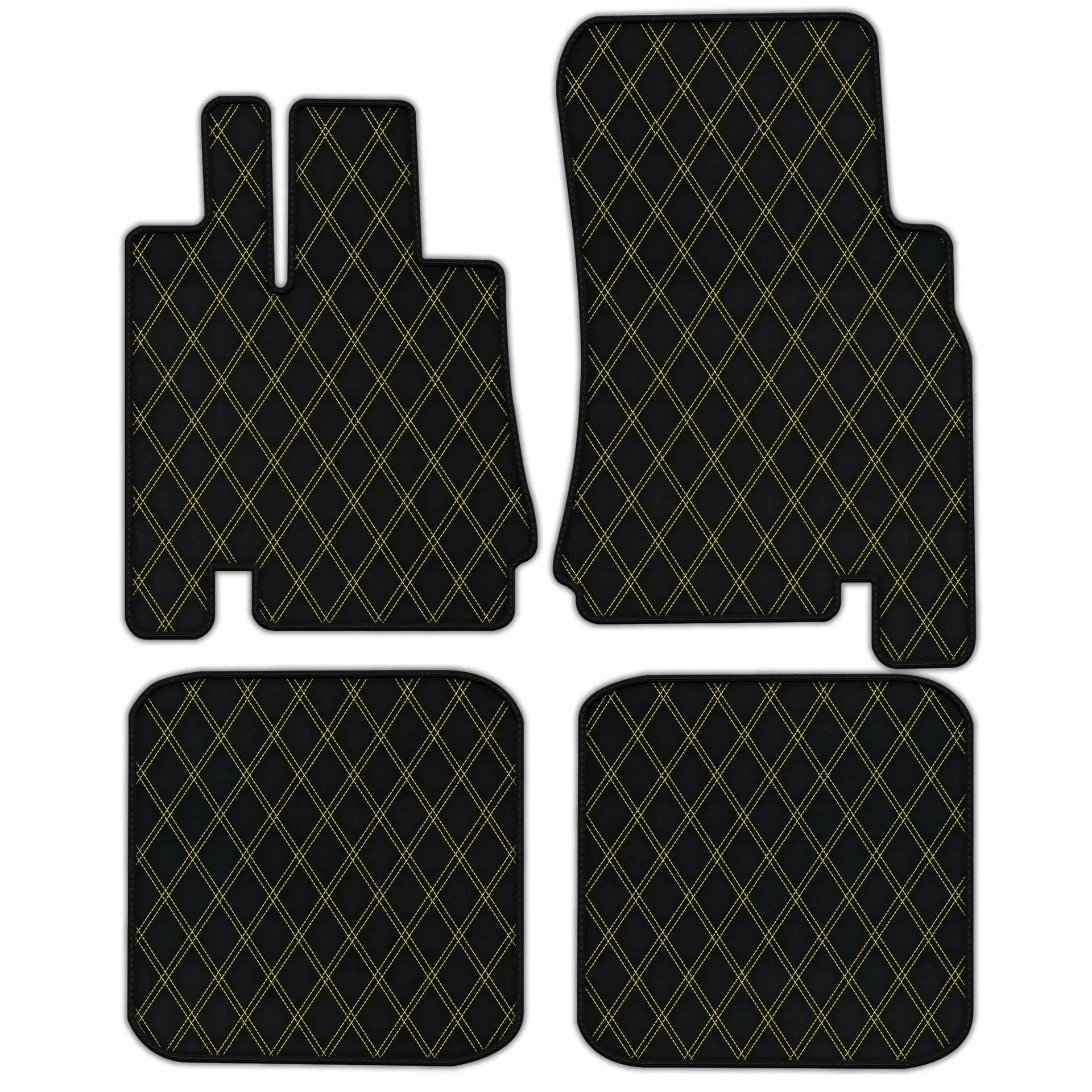 Customizable Divario Leather Floor Mats for Bentley Green Label