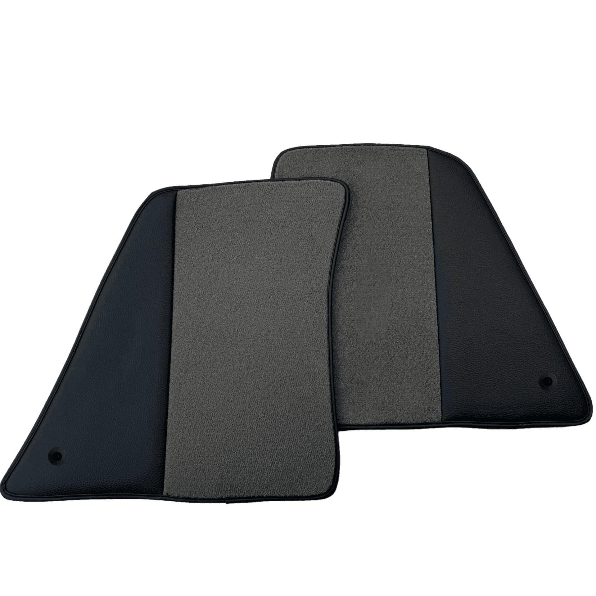 Gray Floor Mats for Ferrari 296 GTS (2022-2024) with Leather - AutoWin