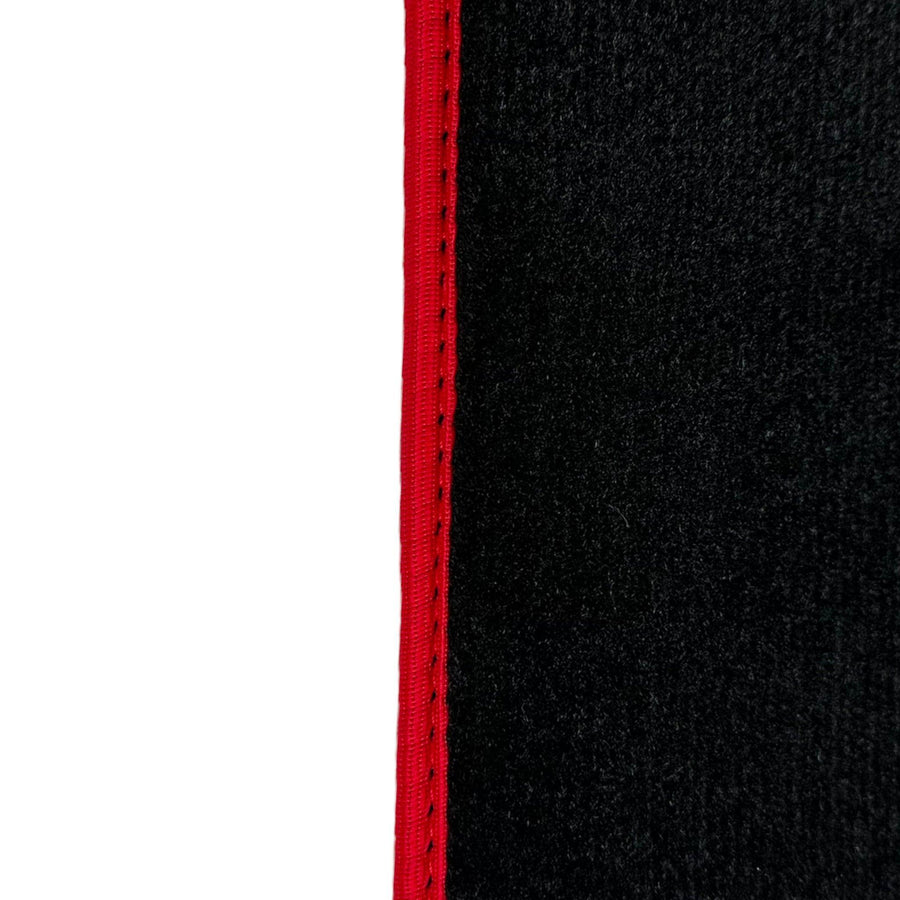 Black Floor Mats For Toyota Corolla E12 (2001-2007) ER56 Design - AutoWin