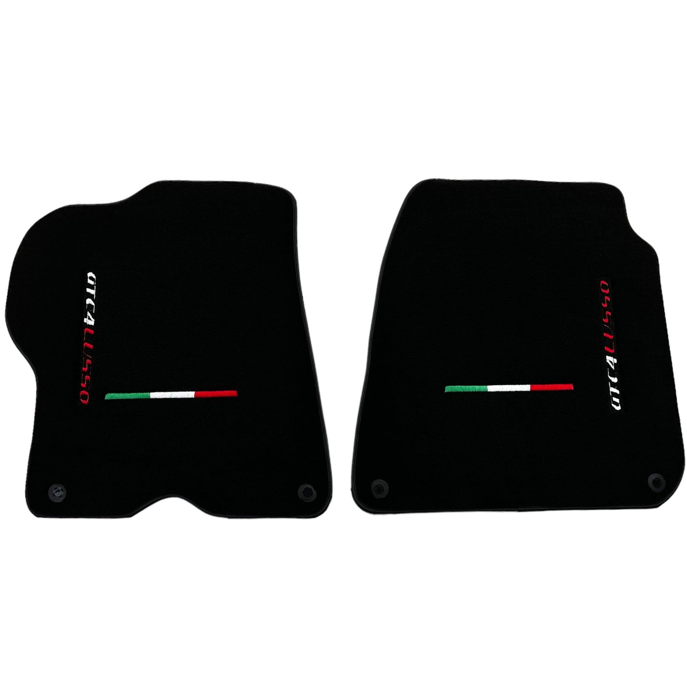 Black Floor Mats For Ferrari GTC4 Lusso (2016-2023) Italian Edition - AutoWin