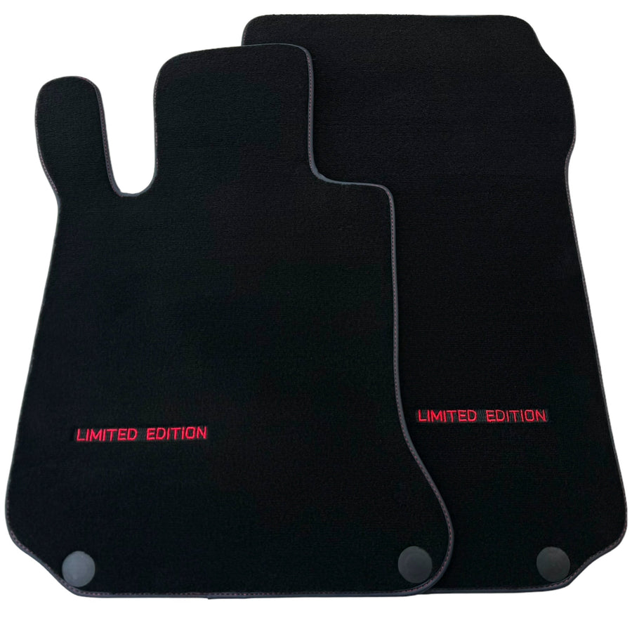Black Floor Mats For Mercedes Benz GLS-Class X167 Maybach (2020-2023) | Limited Edition