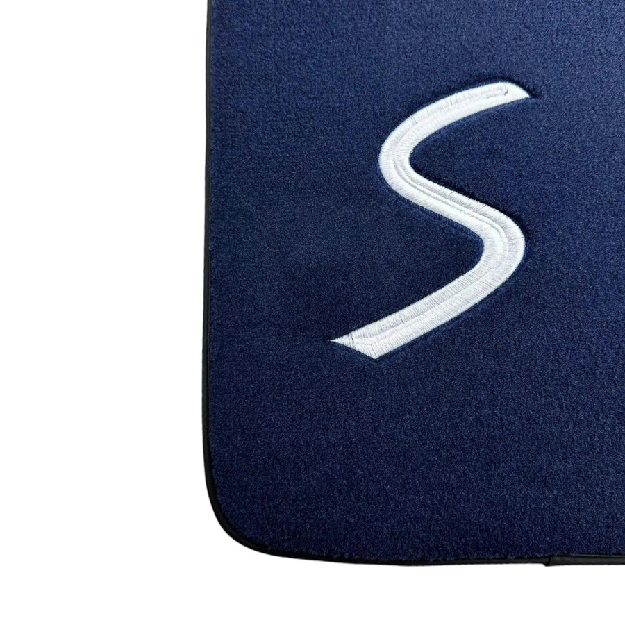 Dark Blue Floor Mats for Mini Clubman R55 (2007-2015) - AutoWin