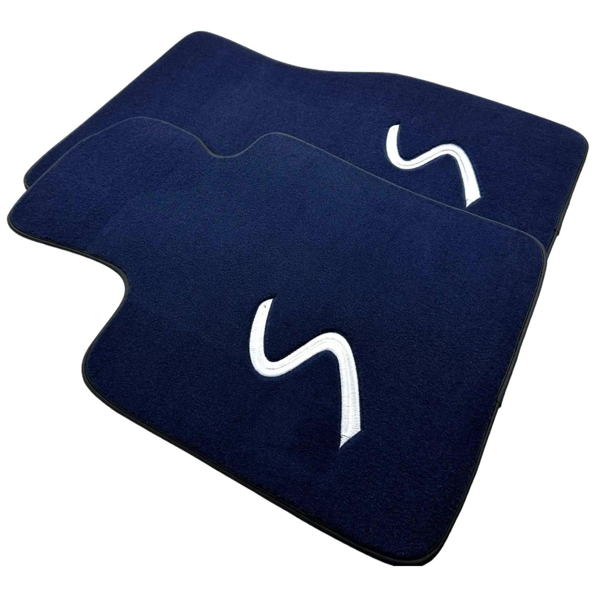 Dark Blue Floor Mats for Mini Clubman R55 (2007-2015) - AutoWin